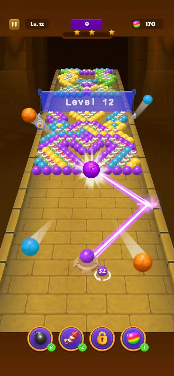 3D Bubble Puzzle: Match & Pop