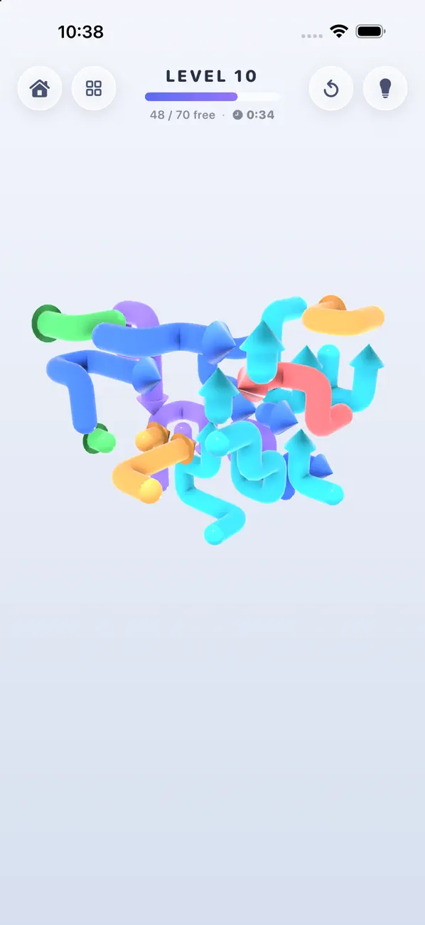 3D Maze Go