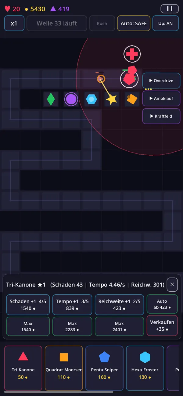 Polygon Defense: Idle TD