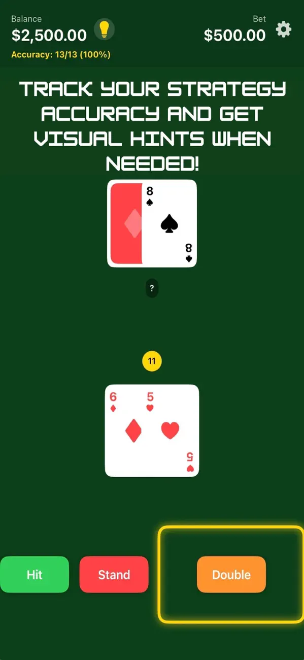 Simple Blackjack Trainer