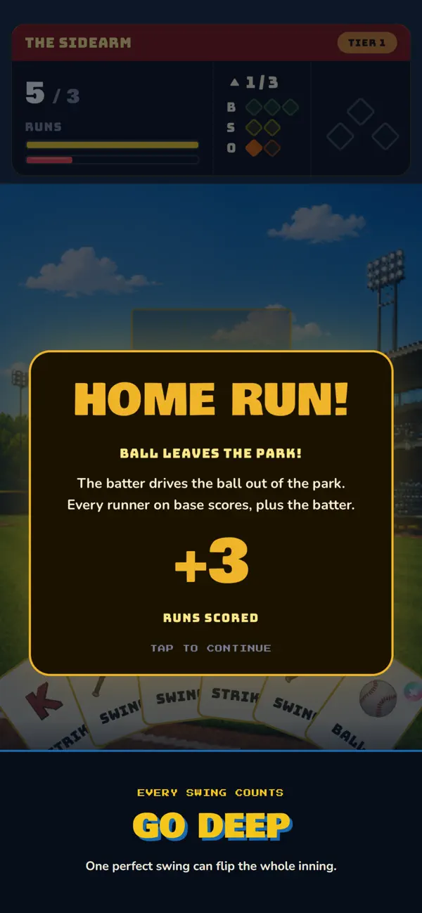 Baseball at Cards