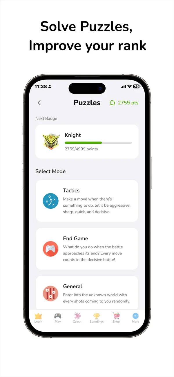 Laddr: Improve your Chess