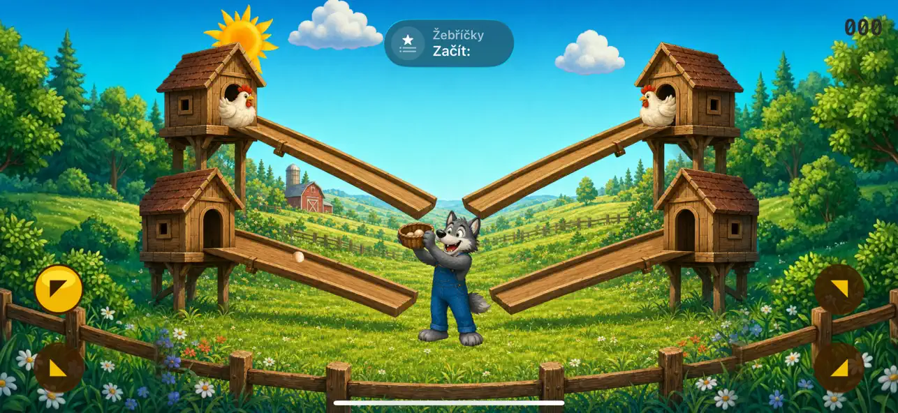 Hungry Wolf: Egg Catch