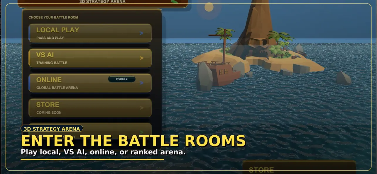 Tic Tac Battle Rooms