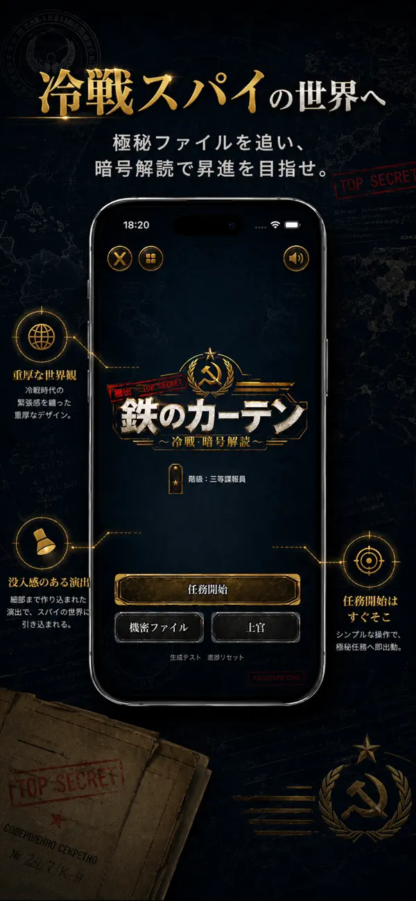 鉄のカーテン~冷戦・暗号解読~