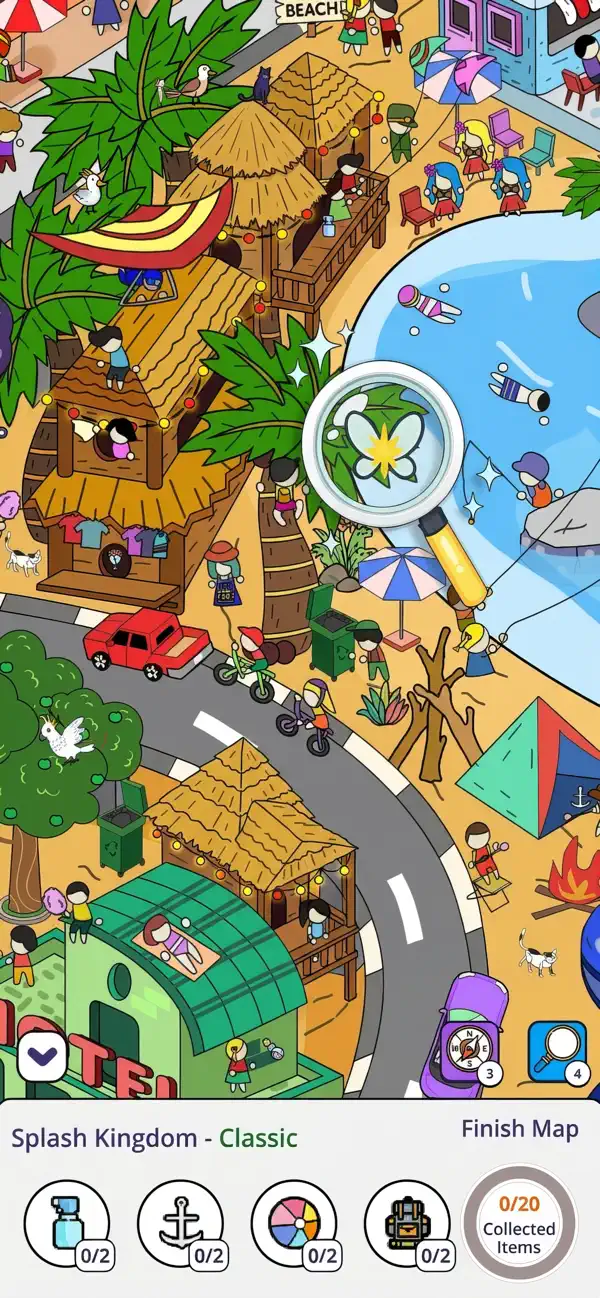 Zoom World: Seek City Maps
