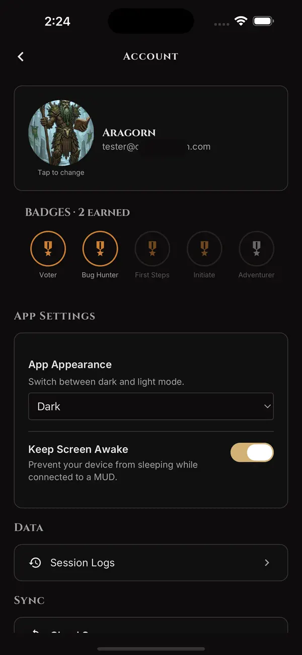 MudMonster: MUD Client