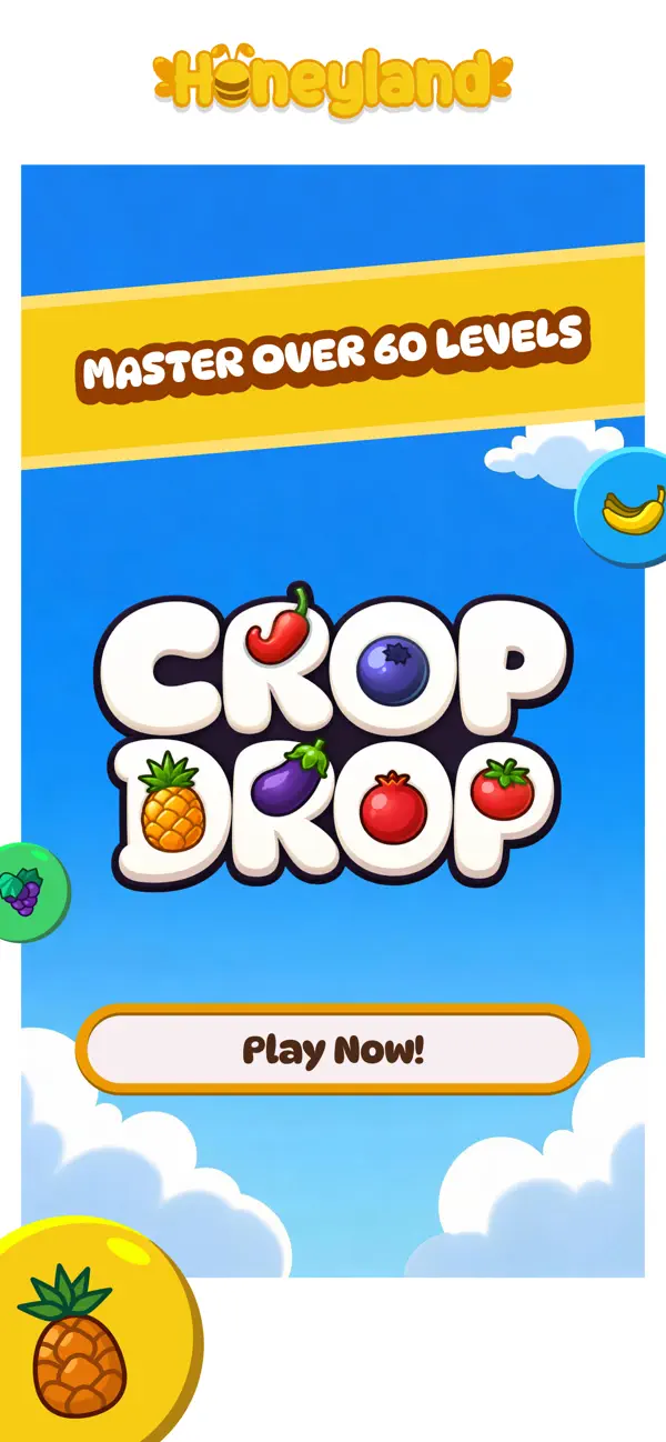 Crop Drop - Merge Puzzle