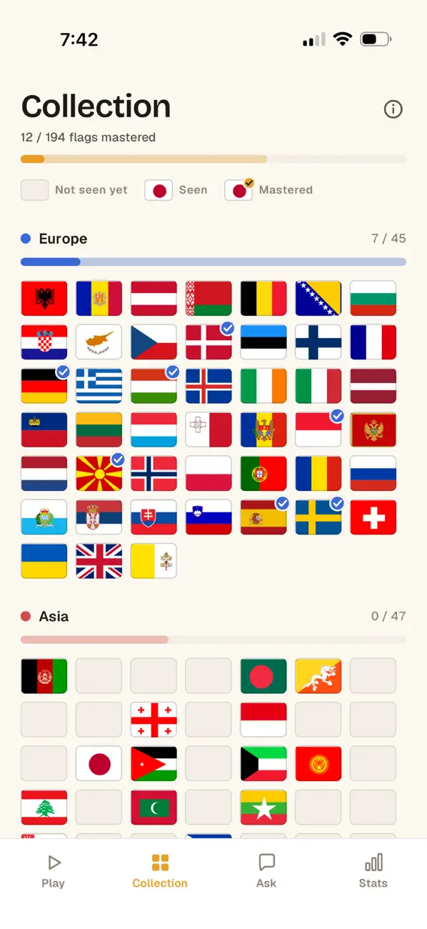 BeeBetter: Flags Quiz