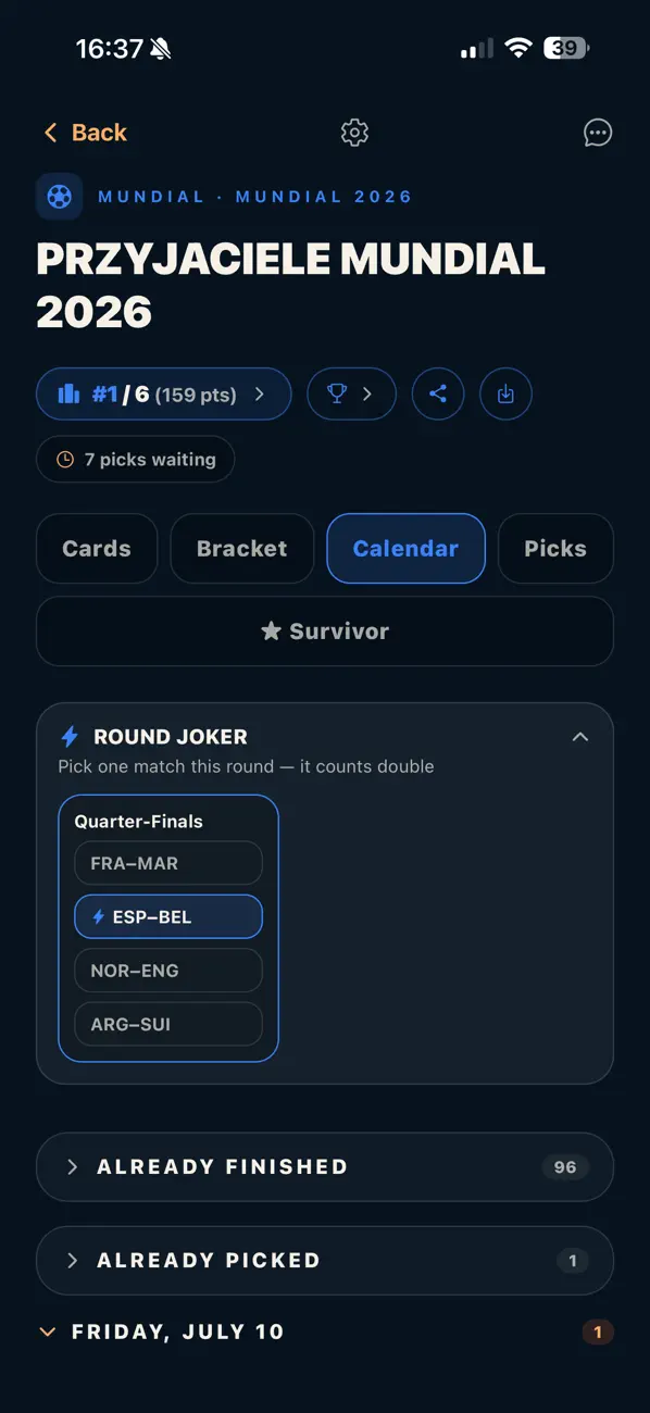Friend Bet