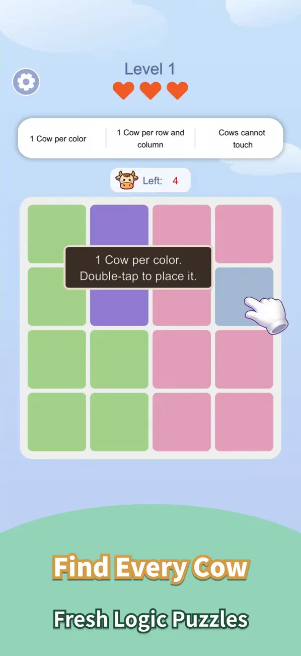Cowdoku - Brain Puzzle Games