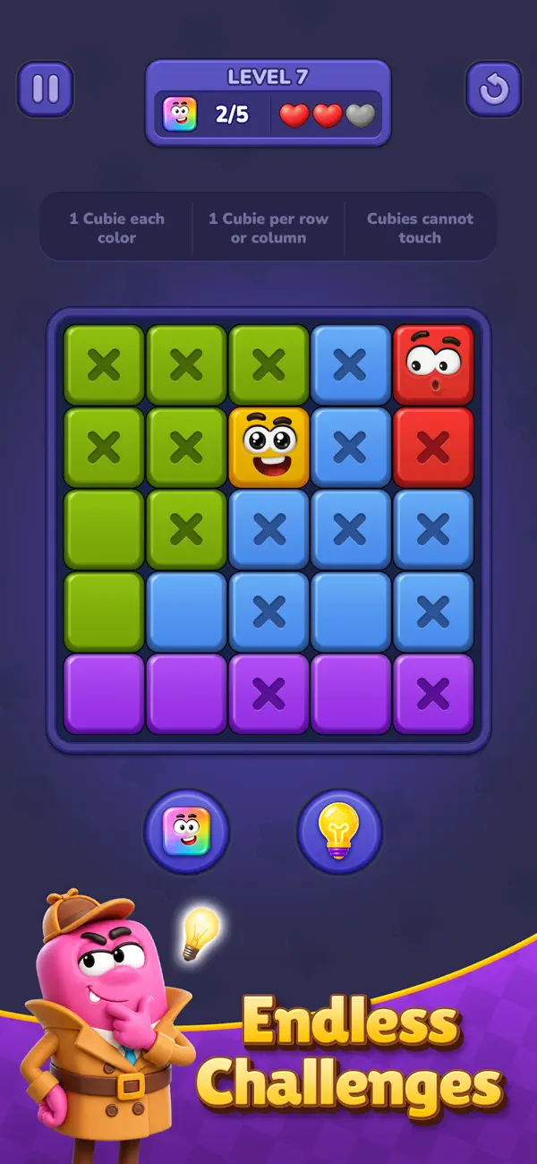 Cubedoku: Brain Puzzle Game