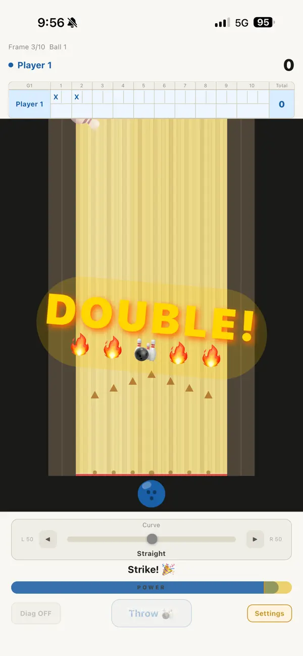 Bowling Strike：Family Game