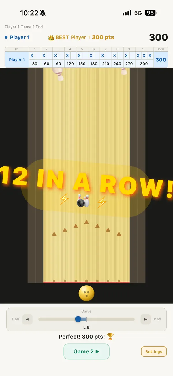 Bowling Strike：Family Game