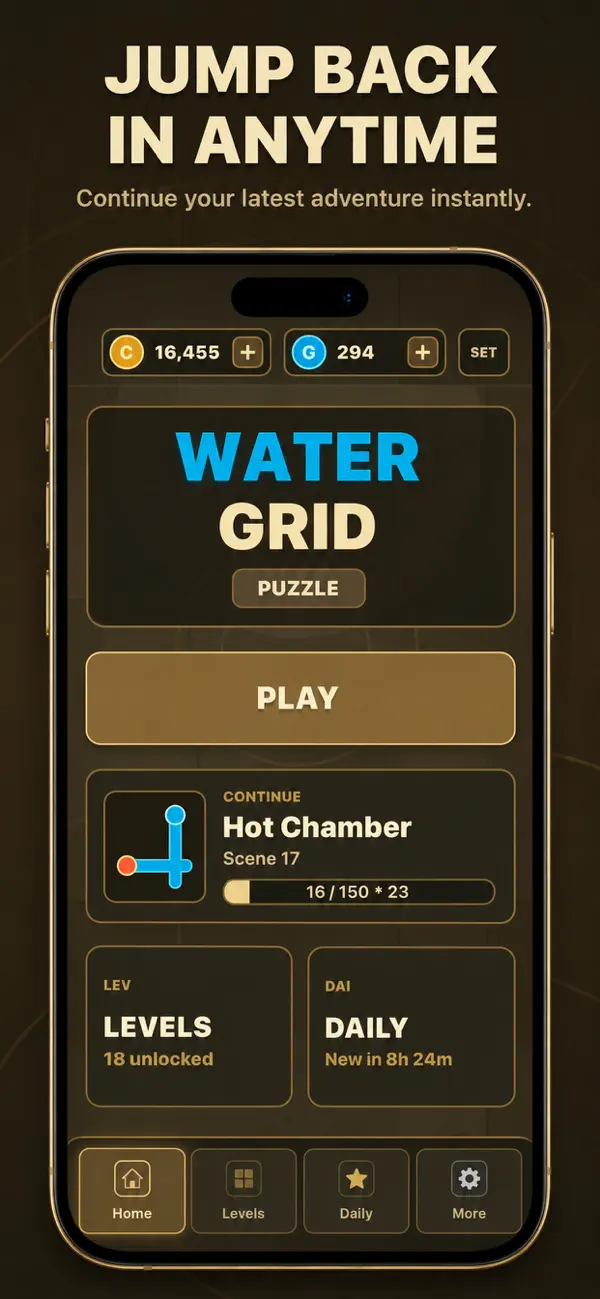 Water Grid Puzzle