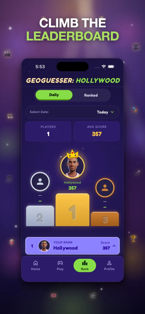 GeoGuesser: Hollywood Trivia