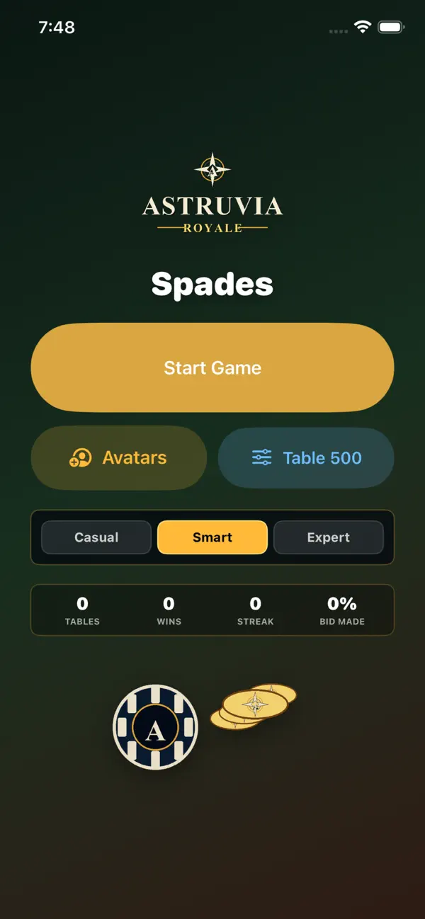 Astruvia Royale: Spades