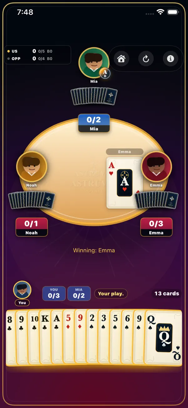 Astruvia Royale: Spades