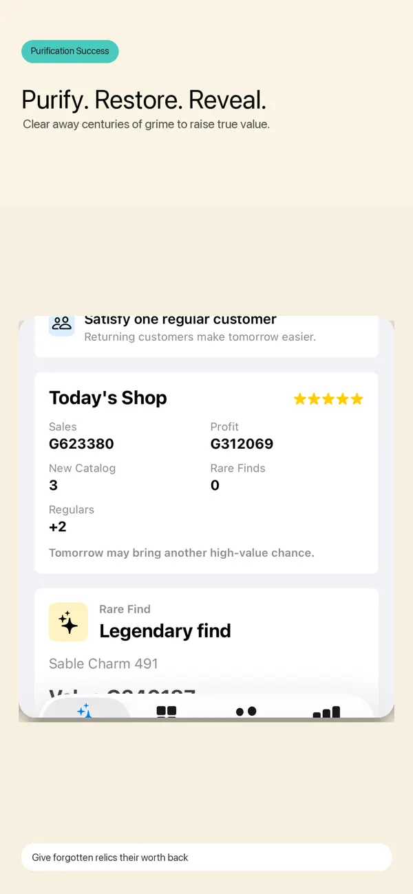 Relic Shop Story