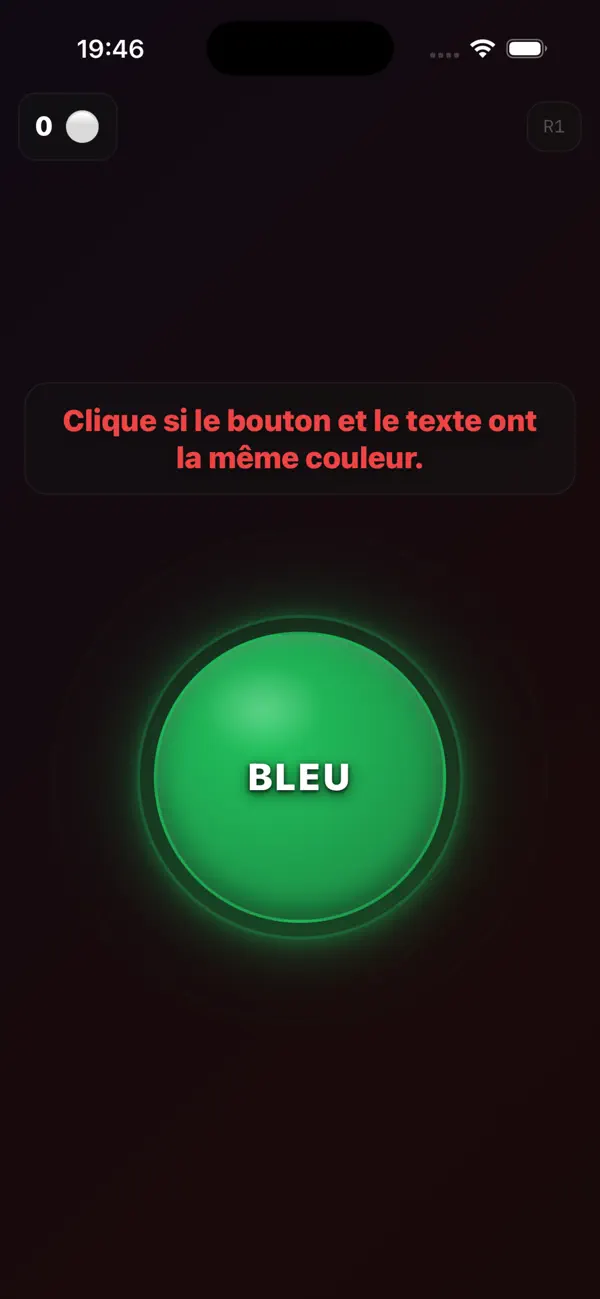 Red button panic