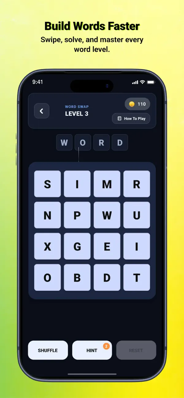 SwapVerse: Word Puzzle Game