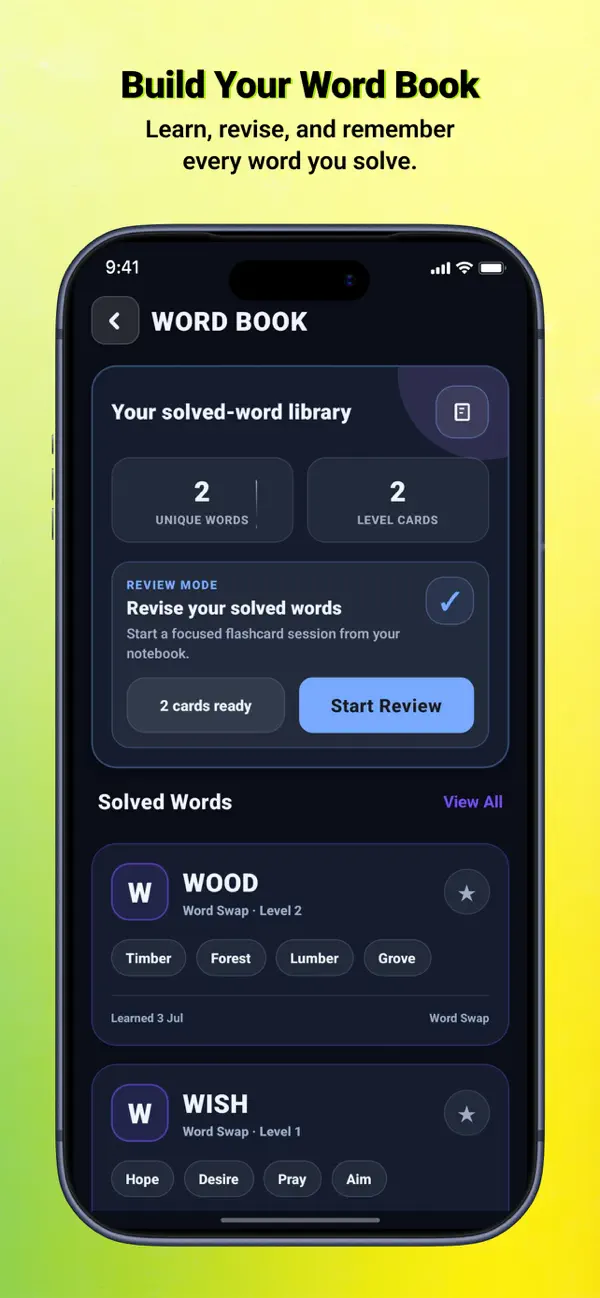SwapVerse: Word Puzzle Game