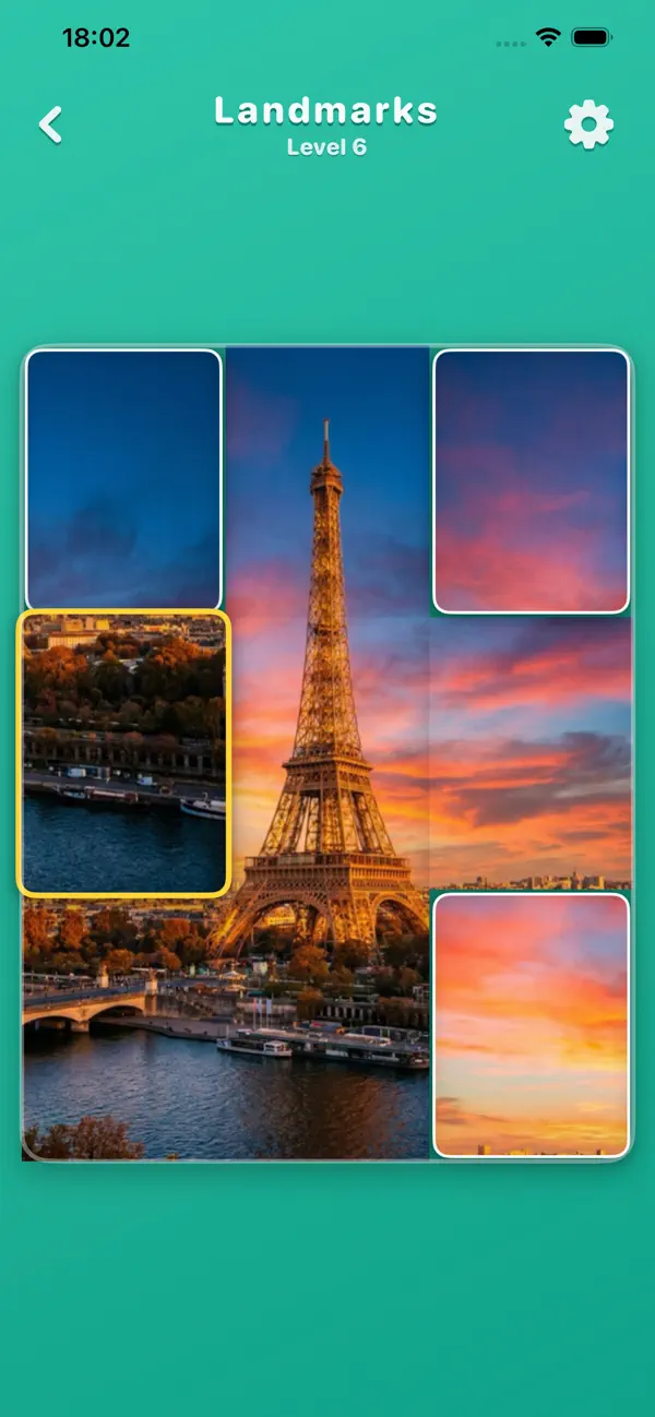 Jigsaw Art Solitaire Puzzle
