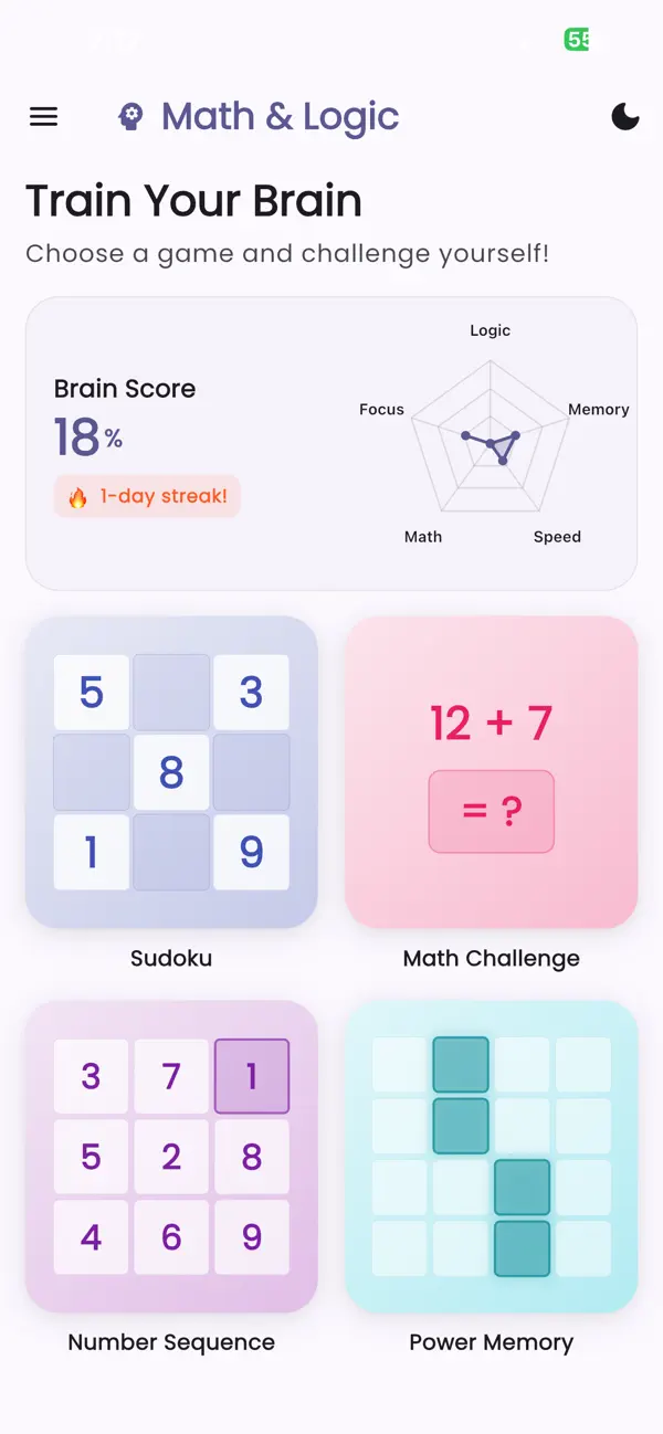 Math Puzzle - Brain Training