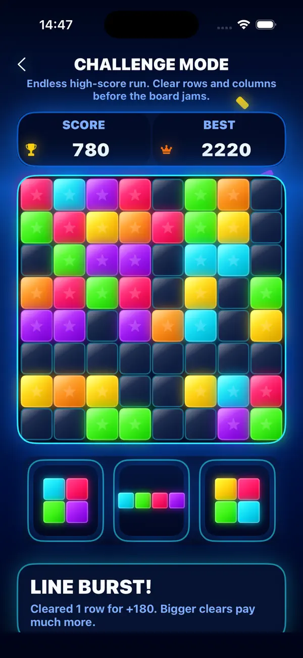 BLOCK BURST！
