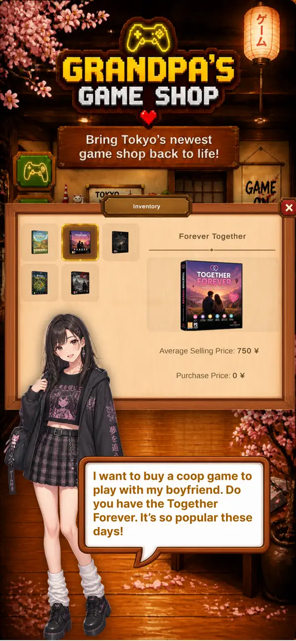 Grandpa's Game Shop Simulator