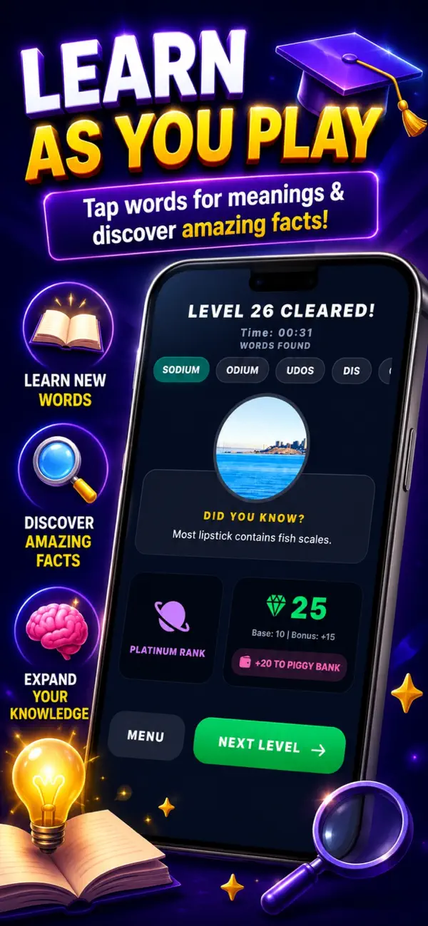 Word Riddle: Quiz Puzzle Game
