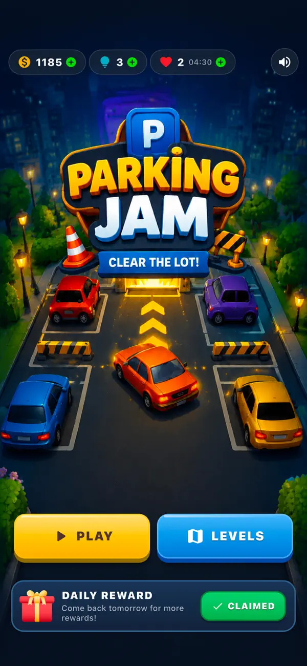 Parking Jam: Clear Parking Lot