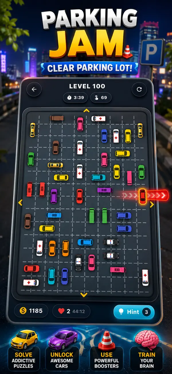 Parking Jam: Clear Parking Lot