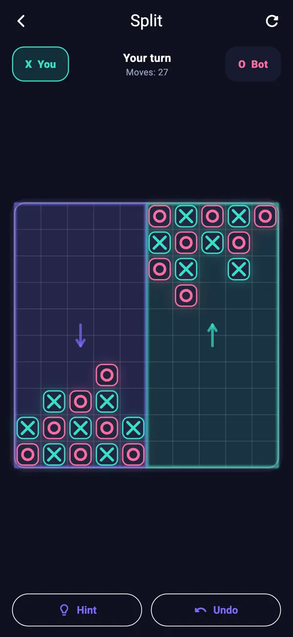 Gravity Tic Tac Toe