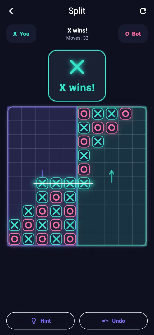 Gravity Tic Tac Toe