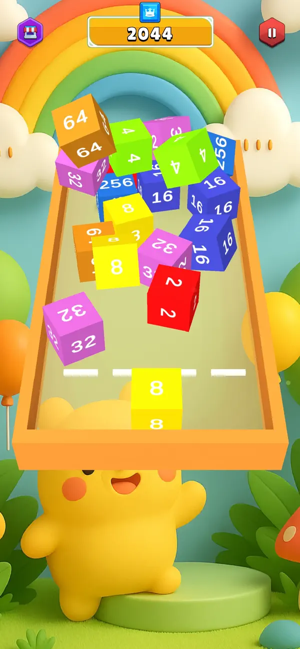 Cube Blast 2048 : Mega Merge