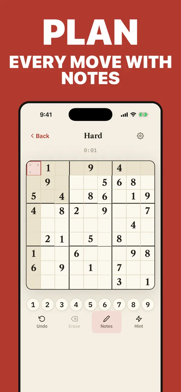 Claire's Sudoku: Daily Puzzle