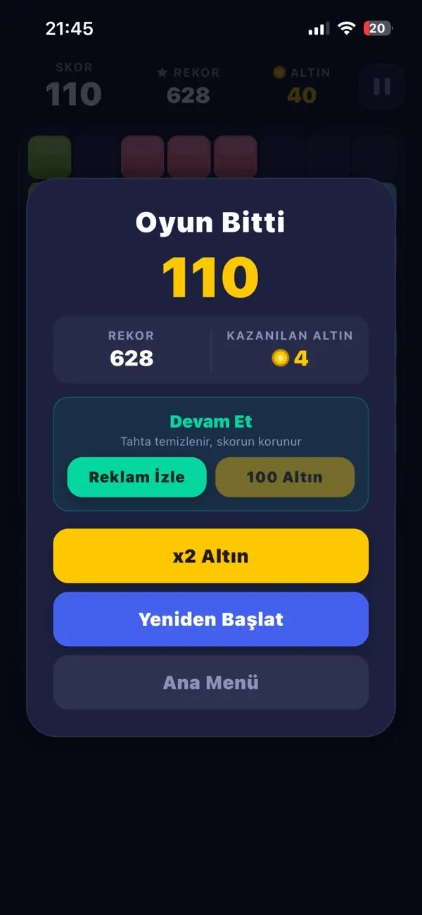 Blok Patlat: Renk Karıştır