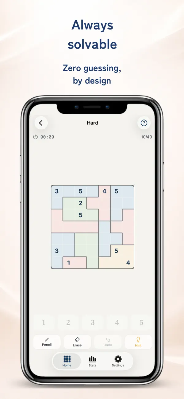 Suguru: Number Logic Puzzle