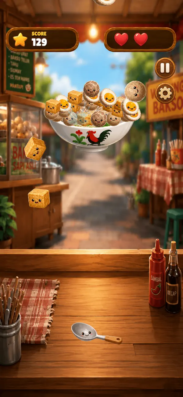 Bakso Bounce: Meatball Arcade