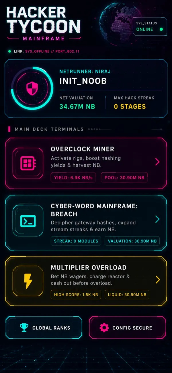 Hacker Tycoon