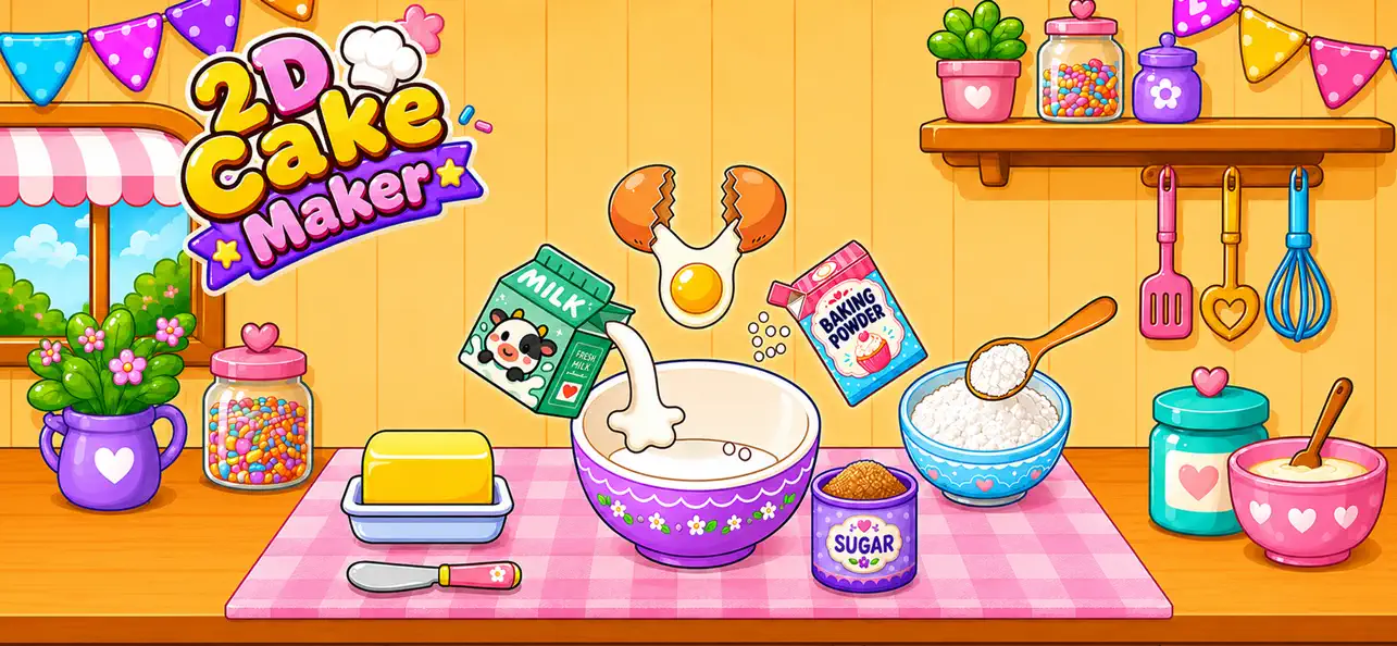 ASMR Cake Baking Games