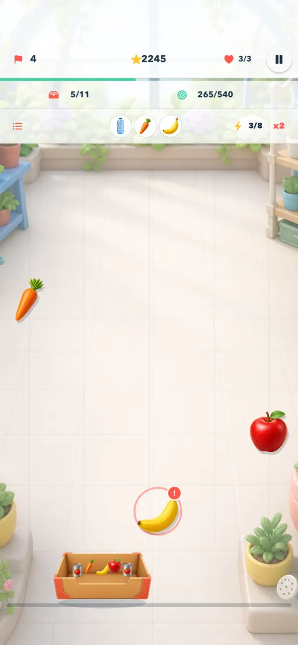 Grab and Grow: Food rush