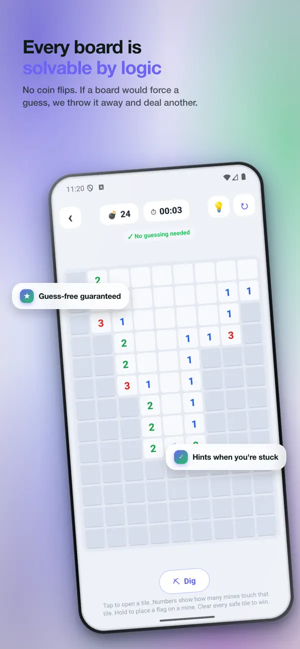MineZen: Minesweeper