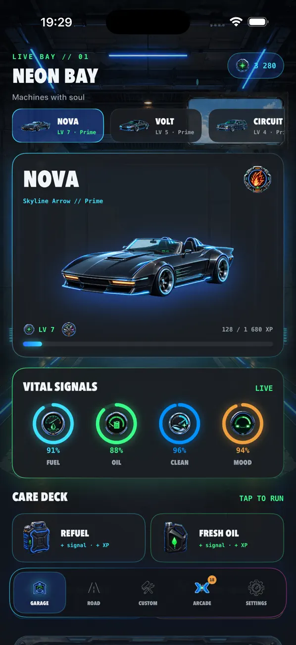 Neck Garage