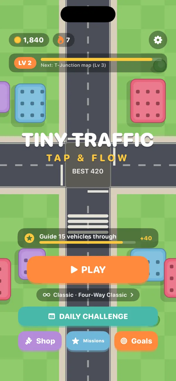 Tiny Traffic: Tap & Flow