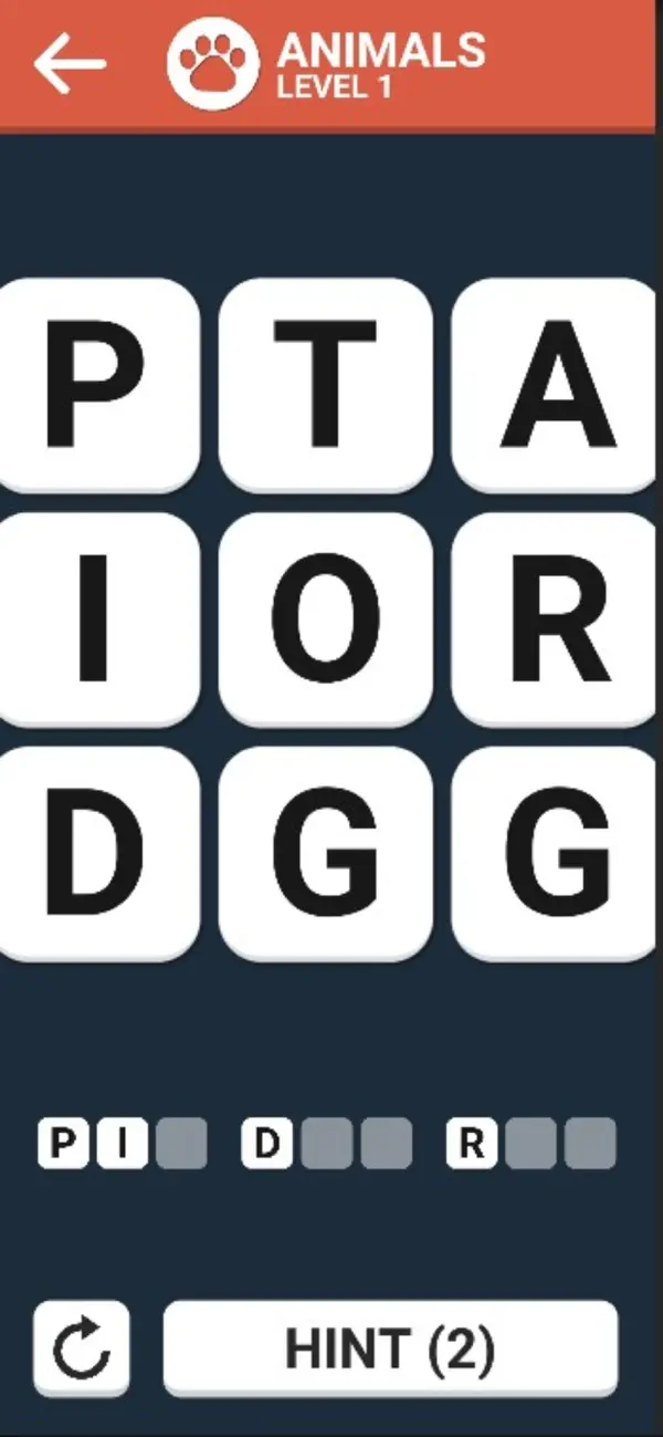 Alphabet Arranging Game 2D