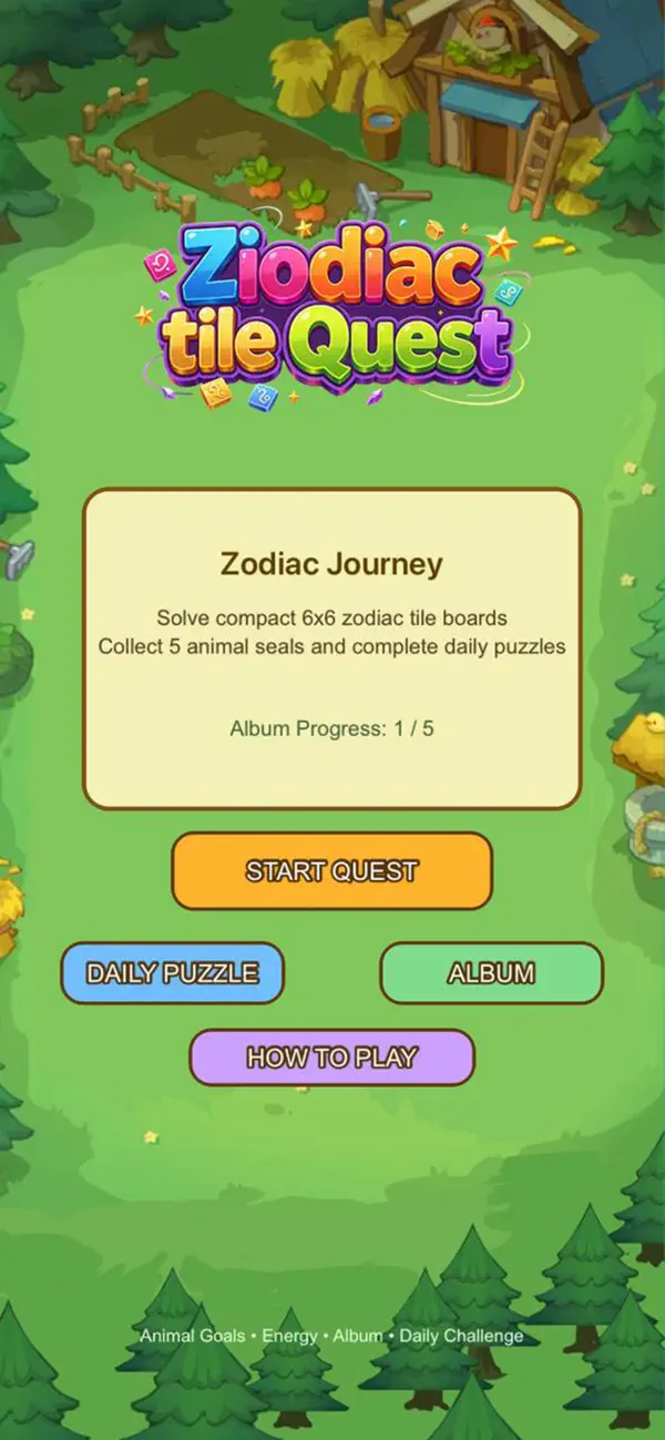 Zodiac Tile Quest 2