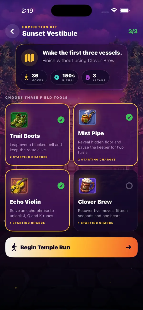 3 Clover Pots - Triple Relic