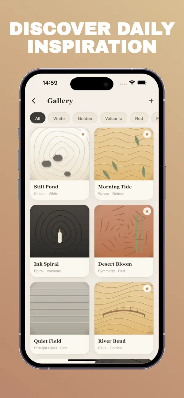 Sand Scapes: Zen Patterns